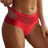 Lace Lingerie Transparent High Waist Briefs Womens Hollow Lady Panties 5