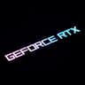 VGA Lightboard Graphics Card AURA SYNC Backplate With RGB Lighting Effects 6