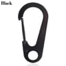 Multifunctional Outdoor Tools Stainless Steel Keychain DShaped Carabiner Spring Quick Hanging Buckl 6