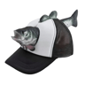 Novelty Fishing Hat Breathable, Fish Animal Trucker Hat Mesh One Size Adjustable Fit Baseball Cap for Men Women