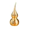 Chinese Brass Feng Shui Wu Lou Gourd Desk Statue Retro Dragon Ornament