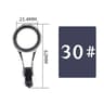 Wearproof Guide Ring for Fishing, Telescopic Folding Fishing Rod Pole Line Guide Stainless Steel