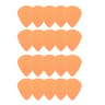Non-slip Electric Guitar Pick Nylon Replacement for Bass Triangle Shape Plectrum Ukulele Picks