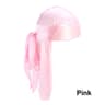 Pre-Tied Bandana Turban Hijab Silk Durag Pirate Hat Fashion Men Women Chemo Cap Headwrap
