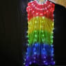 Silk Belly Dancing Fans, Performance Props for Dancer Practice, Elegant Dance Accessories