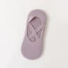 Cotton Yoga Socks for Women, Soft Breathable Anti-slip Pilates Socks, Backless Workout Socks