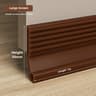 Noise Reduction Weatherstrip, Gap Insulator for Door and Entrance Seal