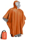 Emergency Waterproof Raincoat  Aluminum Film Disposable Poncho Warm Thermal Rainwear Blankets For S 1