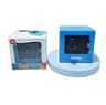 Mini ATM Bank Saving Box  Retro ATM Rotating Password Coin  Banknote Deposit Box For Kids Christmas 8