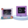 Mini ATM Bank Saving Box  Retro ATM Rotating Password Coin  Banknote Deposit Box For Kids Christmas 9
