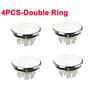 Plastic Sink Overflow Cover for Kitchen & Bathroom Basins Durable Round Drain Cap