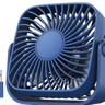 TOPK 4Inch USB Mini Portable Fan for Camping3 Speeds Quiet Desk Table Personal Fan360Adjustment S