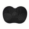Silicone Apple Makeup Brush Cleaner Pad with Suction Cup for Deep Cleaning