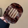Leopard Print Acetic Acid Hair Clip  Stylish Spring Spoon Clip for Women, Simple and Elegant Headpiece Accessory