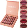 LongLasting NonStick Matte Liquid Lipstick  Gift Box Edition With Lip Gloss 7