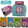 Educational Learning Talking Flash Cards For Kids  Multilingual Audio Book Toy English Russian Span