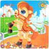 Wooden Puzzle For Babies Cartoon Animal  Vehicle 3D Jigsaw Montessori Educational Toys For Toddlers 7