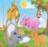 Wooden Puzzle For Babies Cartoon Animal  Vehicle 3D Jigsaw Montessori Educational Toys For Toddlers 9