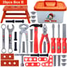 Kids Power Construction Toy Children Tool Set With Electric Toy Drill Build  Pretend Play Toolkit F 7