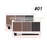 3Color Brow Powder Set With Brush  LongLasting Waterproof  NaturalLooking Eyebrow Makeup Kit For De 6