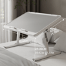Height & Angle Adjustable Foldable Laptop Bed Tray Table, Portable Laptop Table for Bed, Sofa, Floor & Recliner Chair
