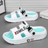 Men Massage Slippers, Soft Indoor Outdoor Clogs, Comfortable Beach Sandals & Casual Slides for Home, Shower, Trave Use