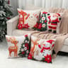 Christmas Ornament Pillow Case Set Merry Christmas Cushion Cover Home Decorations Navidad Gifts New 1