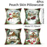 Christmas Ornament Pillow Case Set Merry Christmas Cushion Cover Home Decorations Navidad Gifts New 13