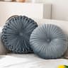 Round Pumpkin Pillow Pink Cushion Living Room Sofa Decorative Wheel Futon