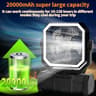 Rechargeable Camping Fan With LED Light Remote Control  Tent Ceiling Hook 10