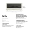 USB Powered Fireplace Humidifier and Aroma Diffuser, with Remote Control, Color Changing Lights, Adjustable Timer