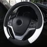 Universal Car Steering Wheel Cover Breathable Faux Leather Anti Slip Grip Protector 1