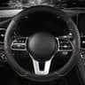 Leather Steering Wheel Cover Universal Diamond Grip Anti Slip Car Wheel Protector 5