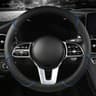 Leather Steering Wheel Cover Universal Diamond Grip Anti Slip Car Wheel Protector 8