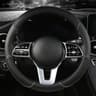 Leather Steering Wheel Cover Universal Diamond Grip Anti Slip Car Wheel Protector 10