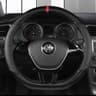 Universal D Shape Steering Wheel Cover Breathable Anti Slip Grip For Car Steering Wheels 1