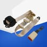 Universal Car Seat Belt Adjuster Retractable Safety Belt Lock Point Lap Belt Accessory 5