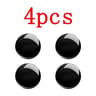 Universal Carbon Fiber Car Door Lock Protector Stickers Decorative Keyhole Covers