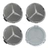Premium Mercedes Wheel Center Caps Hub Caps Set Of For AMG  Mercedes Benz Models 4