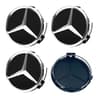 Premium Mercedes Wheel Center Caps Hub Caps Set Of For AMG  Mercedes Benz Models 5