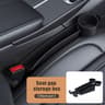Car Seat Gap Filler Set of with Organizer Cup Holder & Hooks Car Seat Gap Organizer