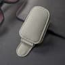 Magnetic Car Glasses Holder Faux Leather Car Visor Organizer Clip For Eyewear Cards  Tickets 8