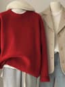 Women's Cashmere Crewneck Sweater 100% Pure Soft Lightweight