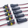 Waterproof Electrical Connector 10Pcs Quick Connect Wire Terminals for Cars Boats RVs