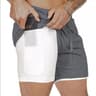 Comfortable Mens Jogging Shorts With Elasticated Waist Gym Workout Shorts Fitness Running Gear 5