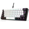 RGB backlit ultra-small wired game keyboard, waterproof portable, computer MAC gaming keyboard