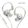 Wired Bass Stereo Game Earphones Dynamic In Ear Monitor HiFi Music Headset Noise Cancelling Earplug 8