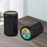 Portable Bluetooth Wireless Speaker With RGB Lights FM Radio  Playtime 1