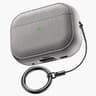 AirPods Pro Leather Pattern TPU Case Cover With Keychain For AirPods 2