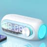 Bluetooth Alarm Clock Speaker With FM Radio Portable Wireless Speaker And Night Light 1